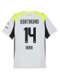 Billige Borussia Dortmund Maximilian Beier #14 Bortedrakt 2025-26 Kortermet